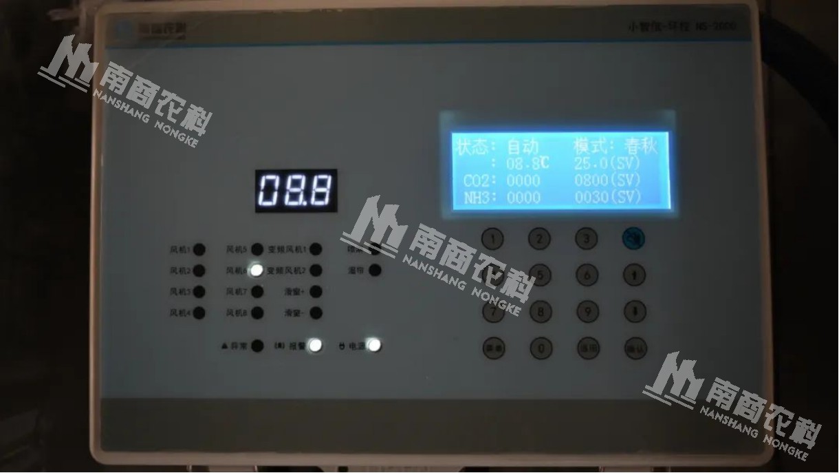 上圖為NS-2000智能環控器